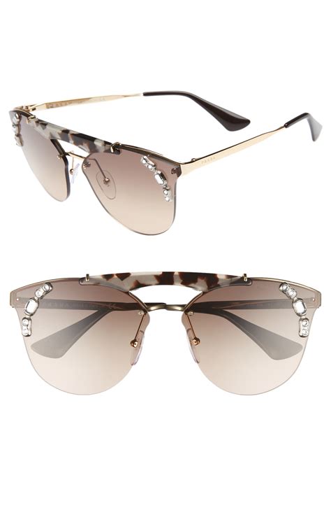 prada sunglasses rimless|prada sunglasses outlet.